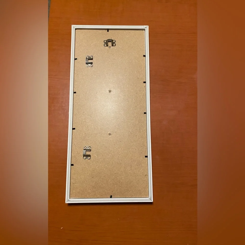 Photo Frame with 3 Hanging Clips NWOT Hanging Shelf